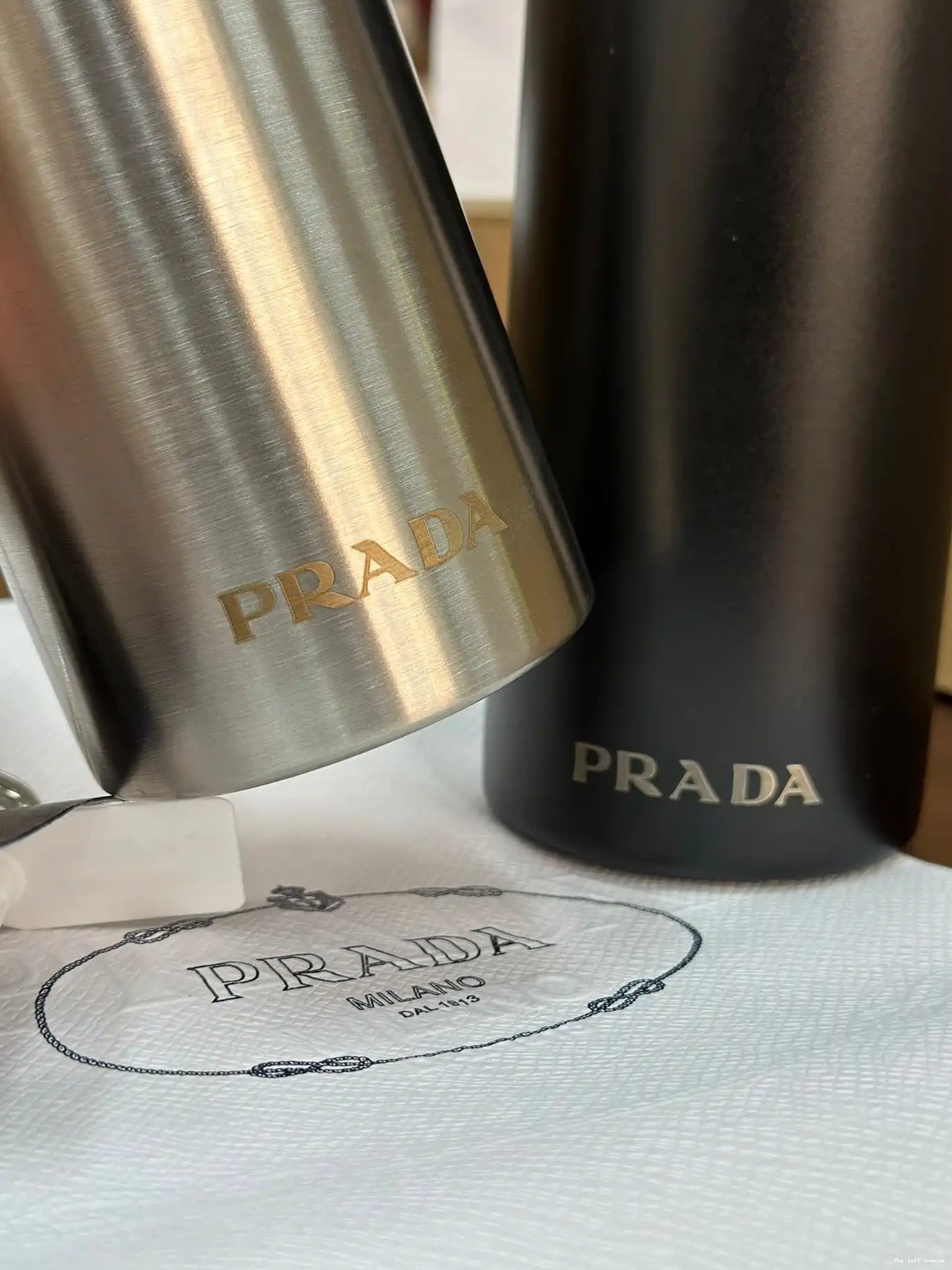 PRADA BOTTLE STAINLESS STEEL 0626